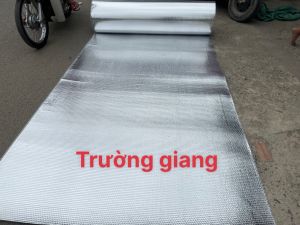 Tấm cách nhiệt Combo ( Khổ rộng 15m x Dài 2m 3m 4m 5m6m7m8m9m10m ) chống nóng mái tôn hai mặt bạc CAO CẤP.