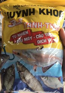 Mồi câu cá tổng hợp huỳnh khoa 3in1 tanh - thơm - Câu tự nhiên - câu máy câu tay - câu dịch vụ