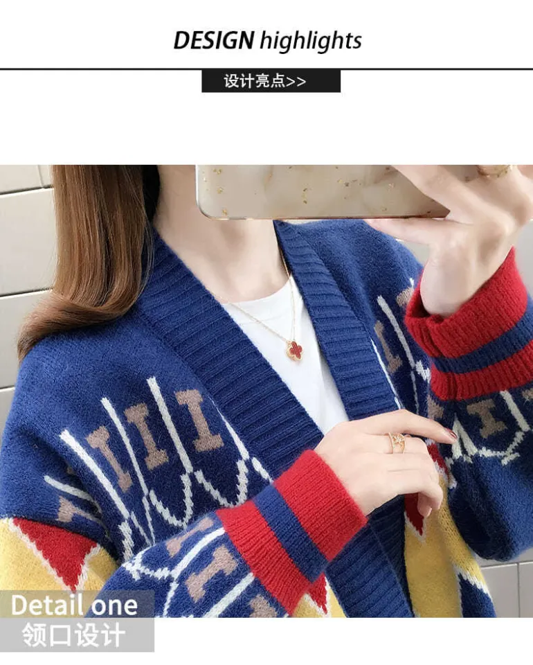 Women's Sweaters 2021 Autumn and Winter New Knitted Cardigan