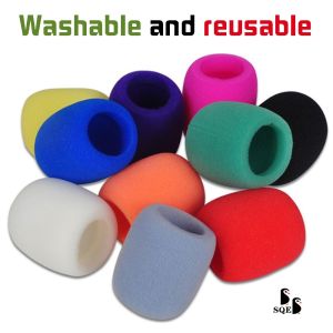 Bộ 5 / 10 Vỏ Xốp Dày Bọc Đầu Micro Chống Sốc Chống Ồn Có Thể Tái Sử Dụng