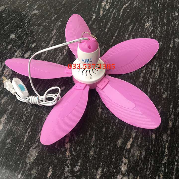 Quạt trần mini 5 cánh siêu mát 42cm, quạt màn, quạt treo tường, quạt ...