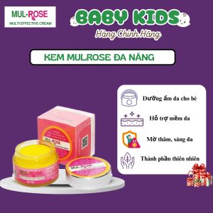 Kem Nghệ Đa Năng Mulrose 30g Dưỡng Da Mờ Thâm Se Khít Lỗ Chân Lông Chàm Sữa Hăm..