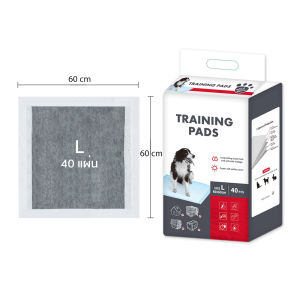 PetStern🐶แผ่นรองฉี่สุนัข รุ่นชาโคล  แผ่นรองฉี่แมว แผ่นรองฉี่หมา ถ่านไม้ไผ่ ช่วยฝึกขับถ่าย ซับกลิ่น ซึมซับได้ดี ระงับกลิ่น