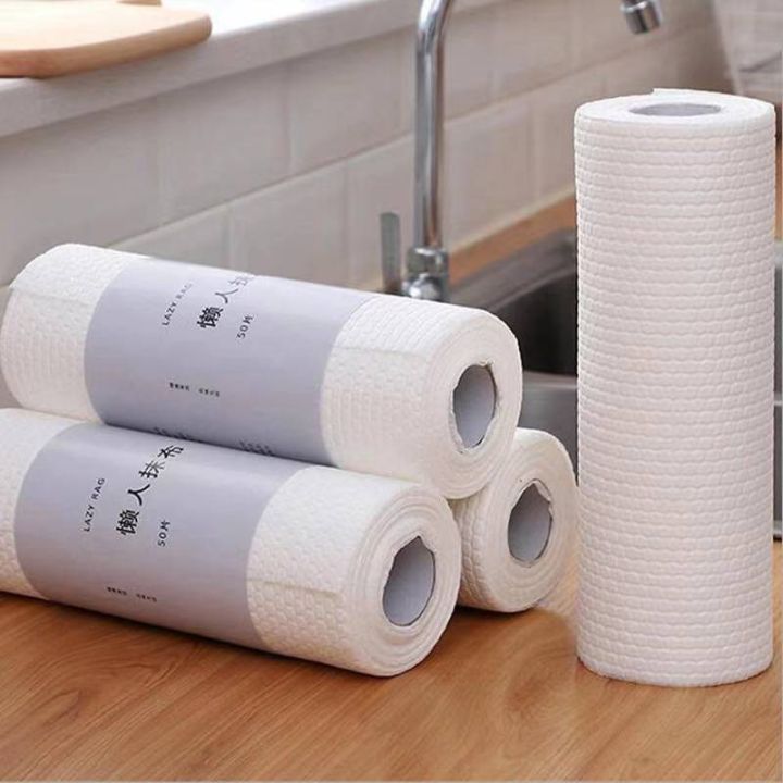 DREAM FANTASTIC 50PCS Disposable Kitchen Oil Absorbent Paper Towels