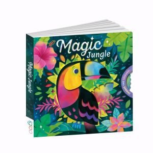 Magic Jungle Story Book for Toddlers and Kids to Read Board Books - Vibrant Illustration Jungle Theme Interactive Elements Picture Book Format Fiction Category