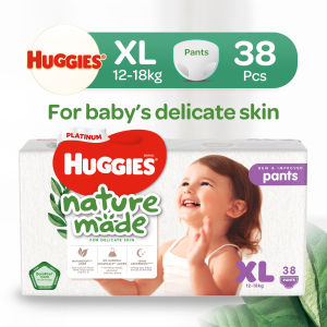 Huggies Platinum Naturemade Pants XL 38s