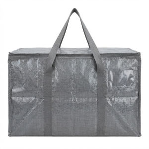 2026 New Upgrade Foldable Moving Bags Large Capacity PP Laminated Woven Storage Bag Waterproof Anti-Scratch Zipper Organizer2026