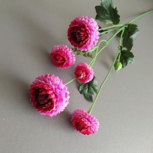 Cành hoa cúc bất tử nhiều màu phù hợp cắm bình hoa để bàn trang trí đẹp Hoa giả hoa lụa - Trumsicayhoagia