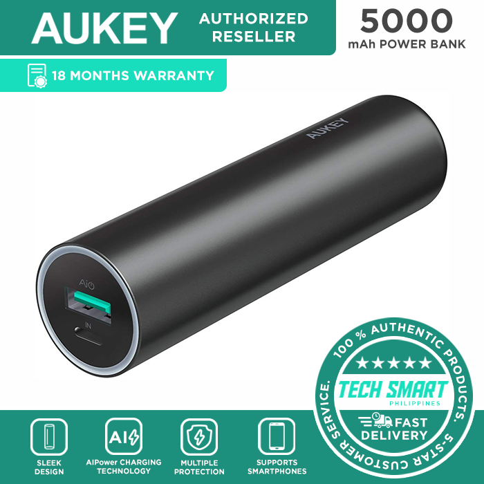 5000mah Aukey Portable Charger Aukey PB-Y59 Spark Mini 5000mAh PD