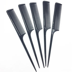 1-10Pc Rat Tail Comb Set Distribution Styling Hair Comb Edge and Back Brush To Smooth Hair Special for Real Hair Wig RandomColor