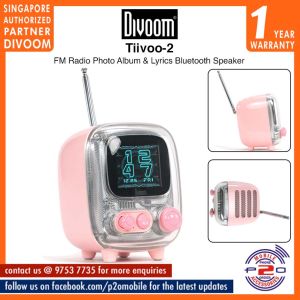 Divoom Tiivoo-2 Photo Album & Lyrics Speaker