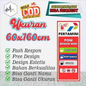 Size 60x160 Cm PERTAMINI Free Custom Design