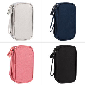 Leacat Digital accessories storage bag Power hard disk protective case Power bank U disk earphone dustproof data cable storage bag