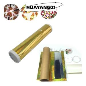 HUAYANG01 [HOT FASHION] Water DIY Colored Rotating Kaleidoscope Kits Science Educational Craft Kid Toys