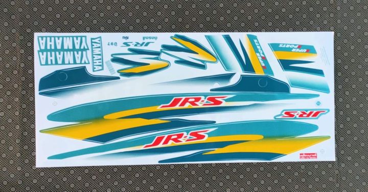 สติ๊กเกอร์ YAMAHA JR-S สีเงิน ปี 1997 สีสวย คุณภาพดี ราคาถูก | Lazada.co.th