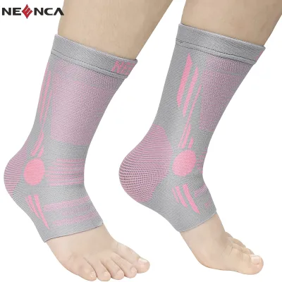 NEENCA Băng Nén Mắt Cá Chân Chuyên Nghiệp (1 Đôi) Băng Cố Định Hỗ Trợ Mắt Cá Chân. Nẹp Gót Chân Cho Viêm Gân Achilles Viêm Cân Gan Chân Đau Khớp Sưng Gai Gót Chân Phục Hồi Chấn Thương Thể Thao