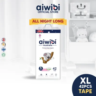 Aiwibi Baby Ultimate Comfort Diapers (Tape x 1Pack)