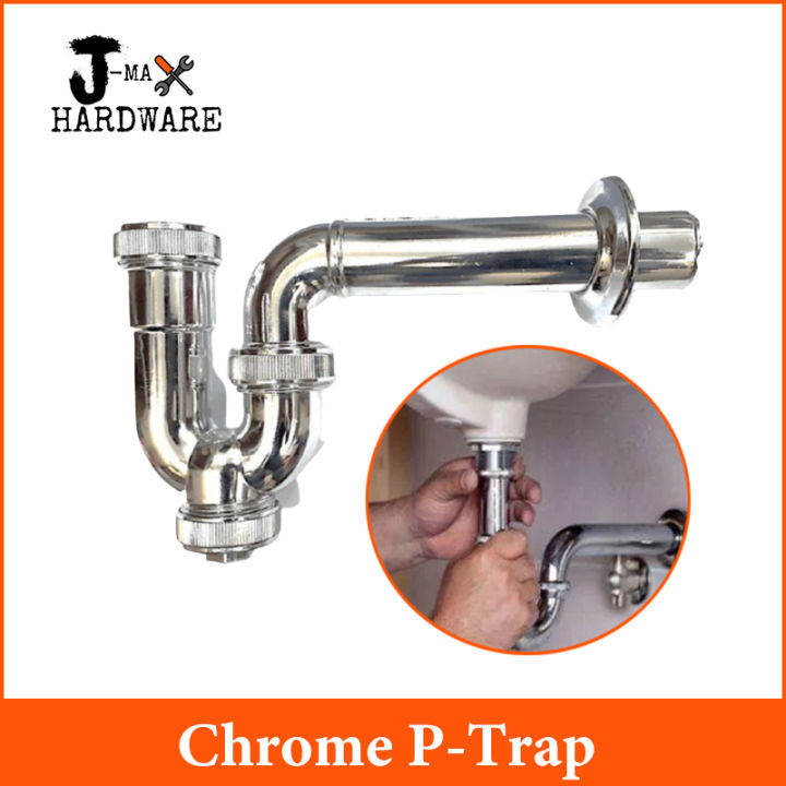 Chrome P-Trap 1-1/4