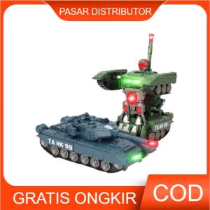 Mainan Anak TANK 99 VARIANT TANK CLASSIC 725 Mainan Tank Diecast Tank Berubah Robot