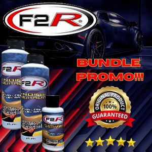 ROS F2R ENGINE OIL TREATMENT 2PCS OF 250ML AND 1PC OF 60ML FOR GASOLINE & DIESEL