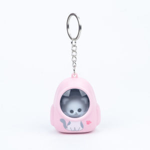 Cute Doll Keychain Girls Backpack Pendant Cartoon Animation Animal Car Key Doll Keychain Luggage Accessories