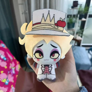 10cm Hazbin Hotel Nunu Body Plush Toys - Vox/Alastor/Lucifer Collectible Soft Stuffed Dolls Perfect Gift for Anime Game Fans & Cosplay Lovers