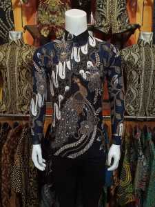 Kemeja Batik Slimfit Pria kemeja batik lengan panjang kemeja batik pria modern mewah batik premium
