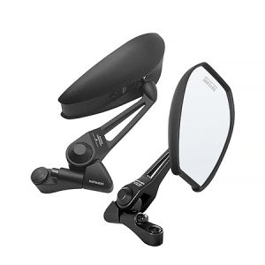 Motorcycle Side Mirror V2 Street King Anti-glare Blue Lens Rotational Universal Made in Thailand