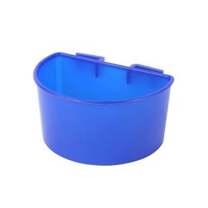 SIRENXI Nhựa Bát nước Thức ăn cho vẹt Treo Xanh dương Cốc cho chim ăn treo Bát cho chim ăn Chống Bắn Cốc thức ăn nước cho vẹt Cho lồng