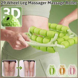29 Leg Massager Wheels Multifunction Massage Relaxation Neck Massager Roller 腿部滚轮按摩