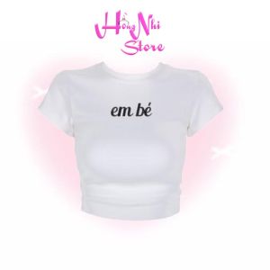 Áo Thun Baby Tee Body Kết Nơ Cổ Tròn Tay Ngắn Dáng Ôm Siêu Co Giãn Có Size Đại 65kg Ulzzang- MM Hồng Nhi Store