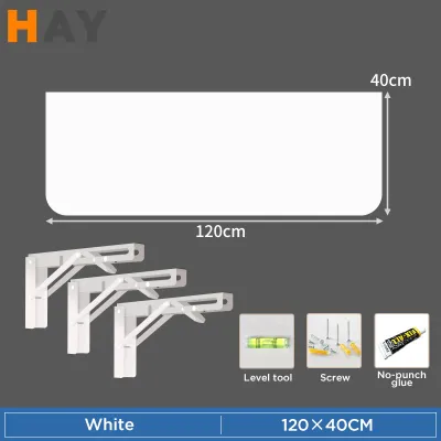 Foldable Table Meja Lipat Wall Mounted Table Foldable Wall Rack Meja Dinding Foldable Foldable Study Table With Bracket
