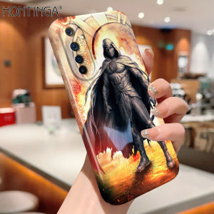 Hontinga All-inclusive Film Casing For Realme 5 5i 5s 3 Realme 6 Pro Realme 6i Case Korean film Phone Case Cartoon Marvel Captain America Back Casing lens Protector Design Hard Cases Shockproof Shell Full Cover Casing For Girls