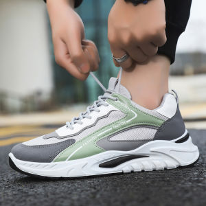 Zishop  พร้อมส่งในไทย รองเท้าผ้าใบแฟชั่น ทรงสปร์อต สวยเสริม้นเล็กน้อยสร้างทรงให้ดูเท่ขึ้น สีสันโทนสุภาพแมทช์ได้ทุกลุคส์ทุกโอกาส การใช้งาน ปังเกิน งานดีแบบนี้ไม่ควรพลาด