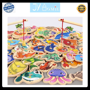 Montessori Learning Early Development Toys Fishing Game Board Game Skills Toys Montessori Education Mainan Math Mainan Montessori Mainan Kanak Kanak