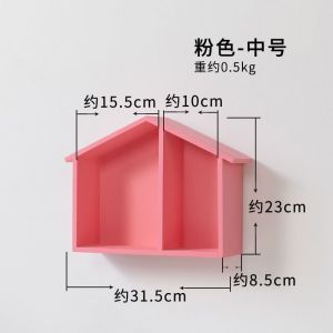 Wall Rack Wall Shelf Display Wall Mounted Shelf Rack Wooden Wall-Mounted Punching-Free Wall Mounted Storage Rack Decoration Wall Shelf Storage Rack Living Room