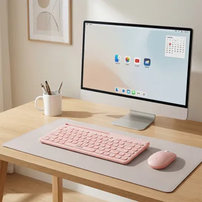 [Dual-Mode BT+2.4GHz] Prolink GMK-5007M Multi-Device Multimedia mini Wireless Keyboard + Mouse Combo