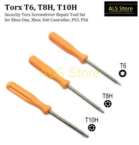Security Torx T6 T8H T10H Screwdriver Repair Tool Set for Xbox One Xbox 360 Controller PS3 PS4