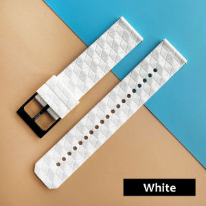 STRAP TALI JAM GARMIN FORERUNNER 165 - GARMIN VIVOACTIVE 5 MODEL 3D CUBES SPORT SILICONE RUBBER