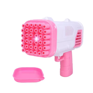 [SG] Wanna Bubbles | 36 Holes Bubble Machine Gun | Bubble Solution Included | Bubble Toys Blaster Gun Bubble Maker