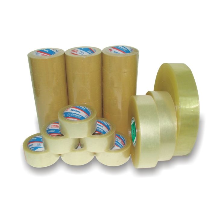 Băng Keo Trong / Đục, Băng Dính Giá Rẻ Nhiều Size (100Yard, 150Y, 200Y, 300Y, 500Y). Dán Thùng, Đóng Gói Tiện Lợi