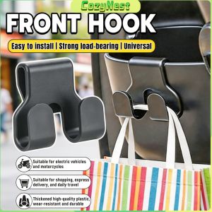 CozyNest Electric Bicycle Front Hook Universal No-drill Hook Motorcycle Hook 1Pcs