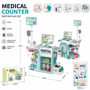 Doctor Set Toys for Kids Boy Dentist Set Stethoscope Toy for Girl Cleaning Set Educational Toys