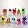 8PCS Smiling Critters Figure Smiling Critters Cat Nap Dog Day Catnap Dogday Figure Set Toy Catnat Kickinchicken Figurine. 