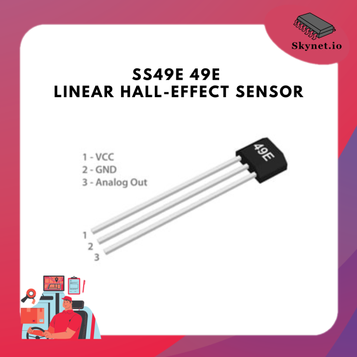 (5 pcs) SS49E 49E Linear Hall-Effect Sensor | Lazada.co.th