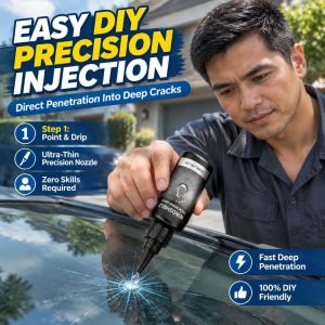 Car Windshield Minor Crack Repair Kit Glass Crack Repair Liquid Glass Repair Kit Windscreen Scratch Restore