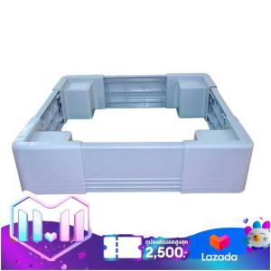 ขาตั้งเครื่องซักผ้า ปรับขนาดได้ 51-67ซม.x 45-61ซม. สูงขึ้น 13ซม. มียางกันลื่น สวยงาม ช่วยให้น้ำทิ้งไหลสดวกขึ้น