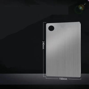 304 Chopping Board Stainless Steel Titanium Double-sided Food-Grade Thickened Cutting Board