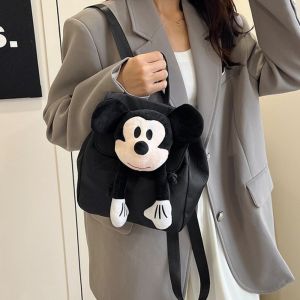 PILON Nylon Backpack Doll Large Capacity Students School Bag Fashion Shoulders Bag Cartoon Backpack Women