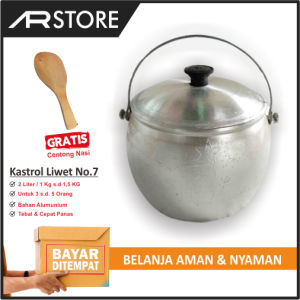 Kastrol 3 liter murah kastrol liwet no 10